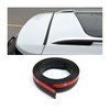 BELOMI 1.6M/5.25Ft Car Weather Sealing Strip for Trunk Lid Gap, Automotive Stripping Waterproof Dustproof Rubber Trunk Sealing Strip, Universal for SUV MPV Hatchback Trunk Lid Gap (Black)