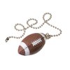 Ceiling Fan Pull Chain Ornaments Extension Football Light Pull Chains for Ceiling Fans Lights Lamp 2Pack