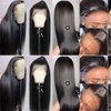 LONG YAO 32 inch Straight Lace Front Wigs Human Hair Wig Pre Plucked 13x4 Straight Human Hair Wigs For Black Women Human Hair Wig Straight Frontal Wigs Human Hair Lace Front Wigs
