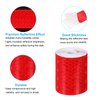 PATIKIL 2 Inch x 10 ft Reflective Tape, 1 Roll Waterproof Self Adhesive High Visibility Caution Warning Safety Tape Reflector with Scraper for Trucks Trailers Cars, Red