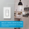 Lutron Caseta Smart Lighting Kit w/ Hub, Diva Dimmer Switch, Remote & More, for All Light Bulbs, Works w/ Alexa, Apple Homekit, Google Home, 150W Single-Pole/3-Way, No Neutral Required, DVRF-BDG-1DP-A
