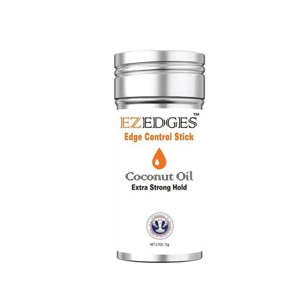 EZ Edge Stick Wax for Hair Edge Edges Coconut Strong Fertilizing 2.7oz