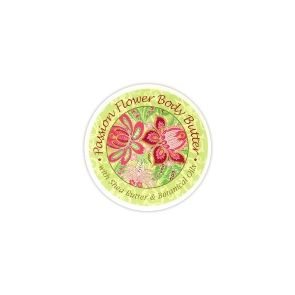 Greenwich Bay PASSION FLOWER Body Butter Enriched with Shea Butter and Cocoa Butter, Moisturizing and Fast Absorbing (Set of 2) 8 OZ each