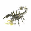 3D Metal Puzzles for Adults, Scorpion 3D Metal Model Kits for Adults/Teens, 454PCS Mechanical Assembly Models 3D Metal Puzzle Ornaments (Gold)