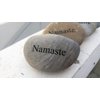 Namaste Engraved Stone Inspirational Sandblast, Perfect Gorgeous Unique Gift Ideas, Natural Beach Pebble Rock