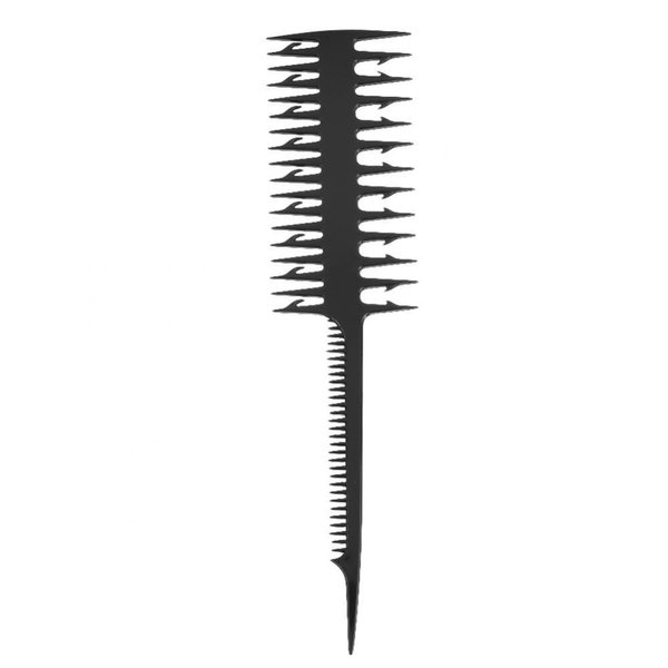 Highlighting Comb,Highlighting Comb, Double-sided Comb Dyed Hair Comb for DIY Hair Style Salon Bath