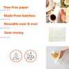 Full Circle Tough Sheets Reusable Plant-based Paper Towels – Super-Absorbent, Bamboo Towels - Multi-Use Cleaning Products - 30 Sheet Roll