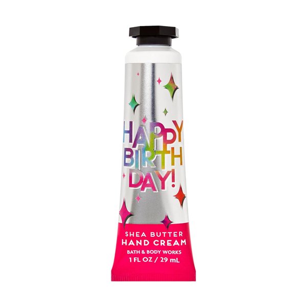Bath & Body Works Happy Birthday Shea Butter Hand Cream 1 OZ (Happy Birthday)