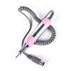 Rolabling Nail Drill Handpiece Electric Nail Drill File Machine Replacement Pen Manicure Pedicure Bit Tool (Pink)