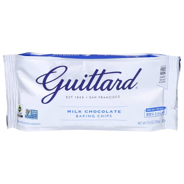 Guittard Baking Chips, Milk Chocolate, 11.5 oz