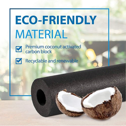 Filterlogic Faucets Filter Cartridge, Replacement for Brita® Faucet Filter, Brita® 36311 On Tap Water Filtration System, Brita® FR-200, FF-100 Replacement Filter, White (Pack of 2)