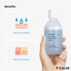 P.CALM Hyaluron Doubleshot Toner 200ml | Vegan Deep Hydrating Facial Toner with Hyaluronic Acid, Gryceryl Glucoside, Centella Asiatica for Sensitive Skin | Korean Skincare