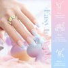 Beetles Gel Nail Polish Set 6 Colors Pastel Yellow Pink Blue Gel Polish Gel Nail Polish Soak Off Nail Lamp Uv Gel Nail Kits Nail Art Manicure DIY Nail Home