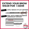 L'Oreal Paris Makeup Brow Stylist Definer Waterproof Eyebrow Pencil, Ultra-Fine Mechanical Pencil, Draws Tiny Brow Hairs and Fills in Sparse Areas and Gaps, Light Brunette, 0.003 Ounce (Pack of 2)