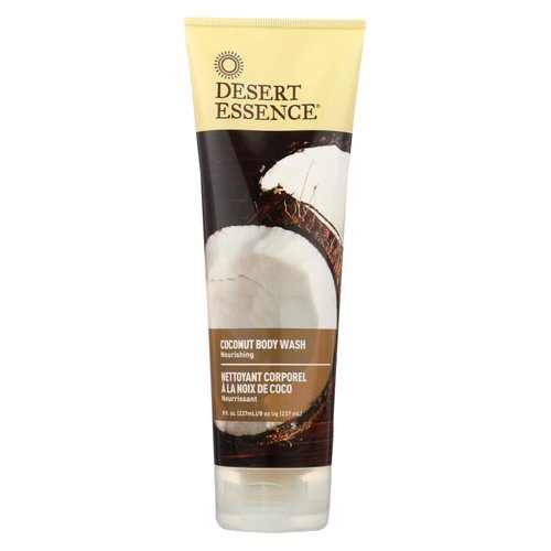 Desert Essence Organics Body Wash Coconut 8 oz Liquid