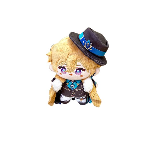 CALEMBOU Anime Plush Keychain, 4.7-inch Cute Plush Figure Aventurine Keychain Charm for Backpack, Kawaii Mini Plushies for Star Rail Fans