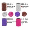Sanding Band Nail Drill Bit,60Pcs Sanding Bands for Nail Drill Bits,Nail Drill Sanding Bands Small Mandrel 3.1mm Mandrel Bit for Electric Nail Drill,Nail Accessories Tool #80#120#180#240