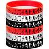 24PCS Rock and Roll Silicone Bracelets Rubber Wristbands -Music Party Favors Music Notes Party Decorations Musican Guitar Audio Record Microphone Rap Birthday Baby Shower