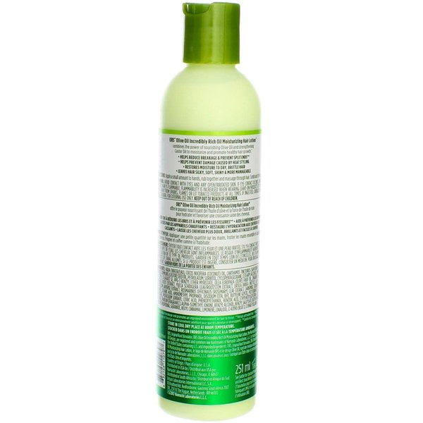 ORS Olive Oil Incredibly Rich Oil Moisturizing Hair Lotion 8.5 Ounce (Pack of 4)