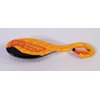 Handpainted Flamingo Bird Hair Brush Yellow