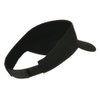 Otto Caps Youth Cotton Sun Visor - Black OSFM