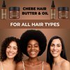 Chebe Hair Growth Oil & Butter Set – Deep Moisturizing Treatment with African Chebe Powder Serum – Supports Hair Regrowth, Repairs Damage & Reduces Hair Loss – Suitable for All Hair Types