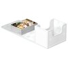 Ultimate Guard Sidewinder 80+, Deck Box for 80 Double-Sleeved TCG Cards, White, Magnetic Closure & Microfiber Inner Lining for Secure Storage