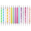 15 PCS Nail Dotting Pen Nail Art Dotting Tools, Clay Modeling Tools with Ball Stylus, Mandala Dotting Tools for Drawing Painting Embossing