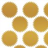 Great Papers! Starburst Gold Foil Certificate Seal, 1.75", 100 Count (949351)
