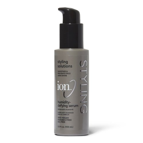 ion Humidity Defying Serum, Paraben-Free, Vegan, Anti-Frizz, Smoothing, Oil-Free, Thermal Heat Protectant