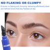 UCANBEMAKEUP No Flake Clear Eyebrow Gel, Eyebrow Glue Clear No Residue, Long-Lasting Extreme Hold Brow Gel, Built-in Head No Sticky Eyebrow Glue for Easily Apply