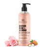 Botanic Hearth British Rose & Almond Body Wash with Shea Butter | Moisturizing Body Wash Shower Gel for Softer, Smoother Skin | Sulfate & Paraben Free | 16 fl oz