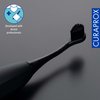 Curaprox Hydrosonic Black is White Activated Charcoal Electric Toothbrush Replacement Heads (2 Pack)