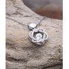 Unique Fiancee Heart Knot Silver Necklace, I hope your birthday is as special as you are,, Reusable Gifts for , Birthday Gifts, Birthday present, Heart necklace, Knot necklace, Gift for her