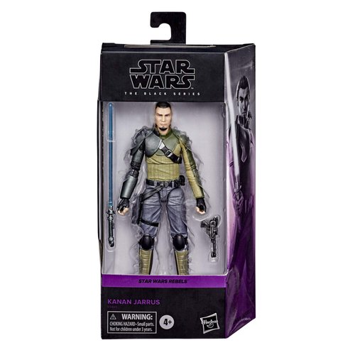 Star Wars The Black Series Kanan Jarrus Toy 6-Inch-Scale Star Wars Rebels Collectible Action Figure, Toys for Kids Ages 4 and Up