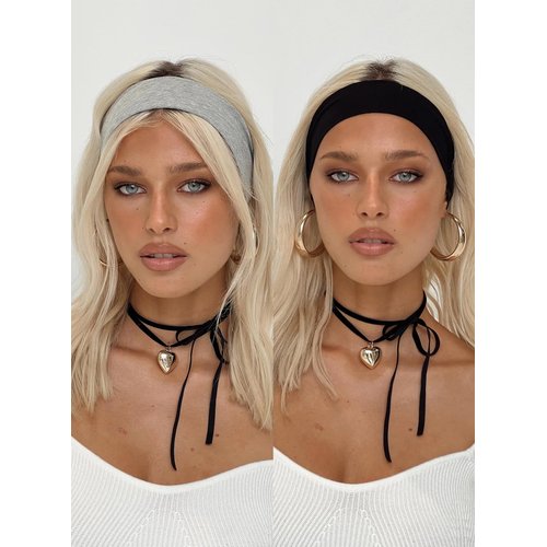 Trnerm Headbands for Women 5Pcs Head Bands for Women's Hair Non slip Cotton Wide Headband Winter Headband Trendy Headband Christmas Gifts for Women