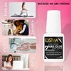 EXSIVIA 2nd Generation Super Strong Nail Glue - Salon Quality, Extra Strength for Acrylic, Press-On, and Fake Nails Long Lasting, Quick Dry, Non-Damaging, Ideal for Nail Tips and Nail Art - 8ml
