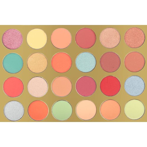 BeDenno 24 Shades Eyeshadow Palette - High Pigmented, Blendable, and Long-Lasting Eyeshadow With Brush (Festive Fusion)