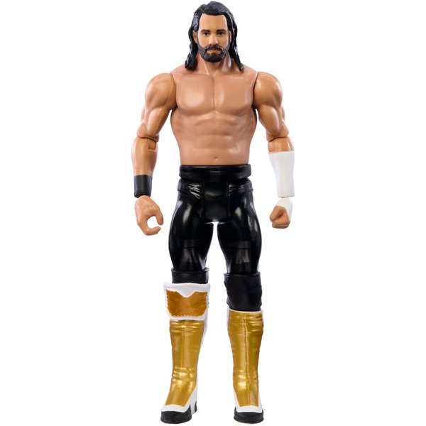 Mattel WWE Seth Rollins Basic Action Figure, 10 Points of Articulation & Life-like Detail, 6-inch Collectible