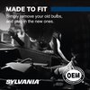 SYLVANIA - H11 SilverStar - High Performance Halogen Headlight Bulb, High Beam, Low Beam and Fog Replacement Bulb, Brighter Downroad with Whiter Light (Contains 2 Bulbs)