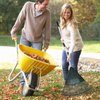 ORIENTOOLS Garden Leaf Rake, Garden Rake with Adjustable Extendable Steel Tube 43 to 66 Inches, Lightweight Yard Rake, with 26 Tines, Rakes for Leaves Lawns Yard Shrub