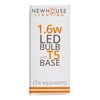 Newhouse Lighting T5 LED Bulb Halogen Replacement Lights, 1.6W (7W Equivalent), Wedge Base, 90 Lumens, 12V, 3000K