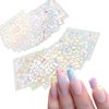 30 Sheets Flower Nail Art Stickers 3D Self Adhesive Colourful Daisy Heart Butterfly Nail Decals Spring Summer DIY Design Nail Supplies for Women and Girls