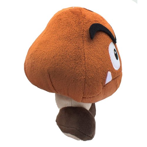Little Buddy Super Mario All Star Collection 1427 Goomba Stuffed Plush, 5", Multi-colored