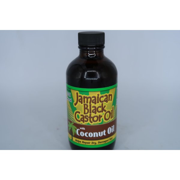 Doo Gro. 100% Natrual Jamacian Castor Oil With Coconut Oil (118 ml), Black
