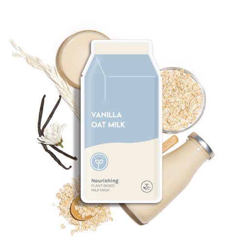 ESW Beauty Vanilla Oat Milk Nourishing Plant-Based Milk Mask Multipack