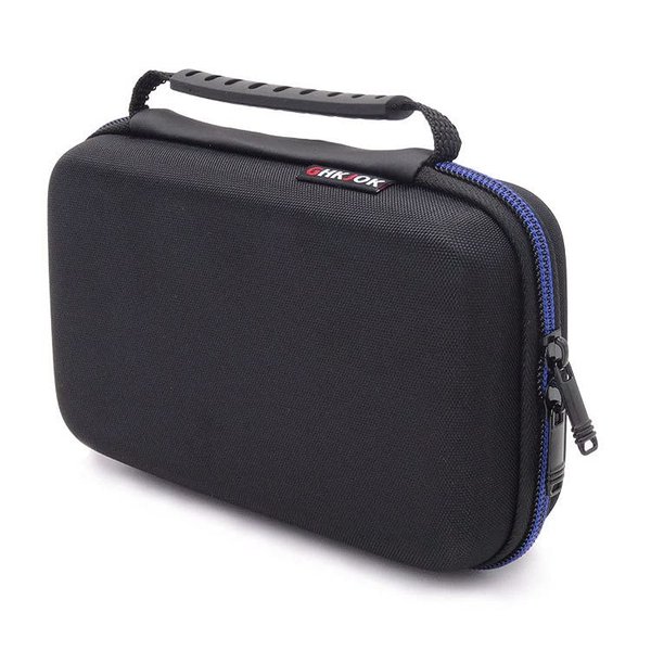 Hard Shell Diabetic Supplies Organizer Travel Case Diabetes Testing Kit Bag for Insulin Pens, Glucose Meter, Test Strips, Medication, Lancets, Syringe, Needles, Pills, Tablets, Lancing Device(Black,)