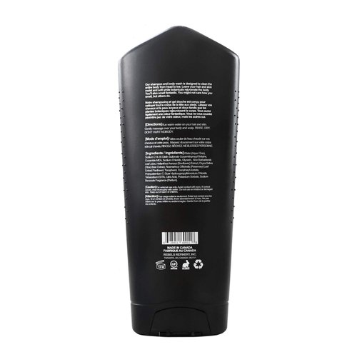 REBELS REFINERY Advanced Shampoo And Body Wash, 400 ML