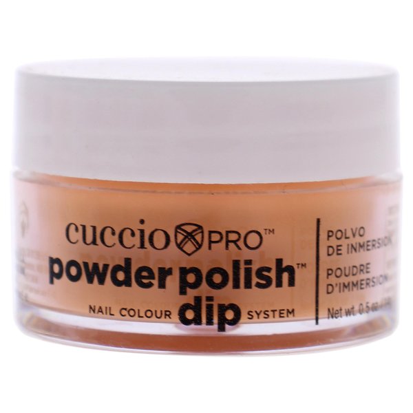 Cuccio Colour Powder Nail Polish - Lacquer For Manicures And Pedicures - Highly Pigmented Powder That Is Finely Milled - Durable Finish With A Flawless Rich Color - Carrot Orange - 0.5 Oz