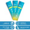HydroMATE Electrolytes Powder Packets Hydration Accelerator Drink Mix Rapid Party Relief Vitamin C Lemon Lime 16 Sticks